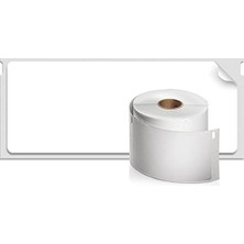 Karokstore Dymo Labelwriter Etiket Yazıcıları Için Lw Büyük Posta Adresi Etiketleri, Beyaz, 1-4/10'' x 3-1/2'', Büyük, 260&APOS;LIK 2 Rulo