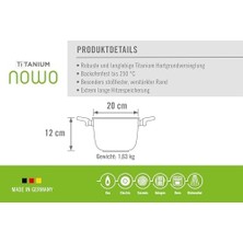 Karokstore Tencere, 20 Cm, Derinlik 12 cm Nt