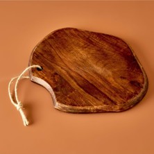 Karokstore Sunum Tabağı Naturel (33X27X2 Cm)