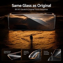 Karokstore 16 Pro Için 9h+ Cam Ekran Koruyucu, Askeri Sınıf Kırılmaz Hd Temperli Cam ve Tozsuz Tek Çekmeli Kurulum, 16 Pro 6,3 Inç Için Tam Kapsama Ekran Koruyucu
