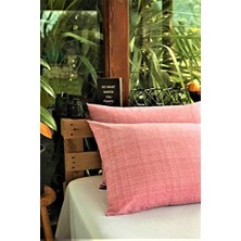 Karokstore 2'li Yastik Kılıfı 50X70 cm Pudra AT7526