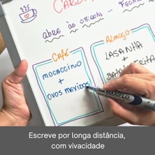 Karokstore Mwl5 M Kolay Kuruyan Tahta ile Marker Maxiflo Termos Yuvarlak Uçlu, 2.5 Mm, 1 Adet