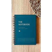 Karokstore Sert Mukavva Kapaklı Spiralli 80 Yaprak Kareli A5 Not Defteri, Not Defteri, Okul Defteri, 8 Farklı Renk Seçeneği, Ofis Için Ideal, Planlayıcı (Peacock Blue Kapak Rengi)