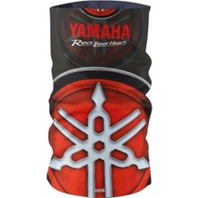 Motobir Baf-Bandana Yamaha Büyük Logo Turuncu