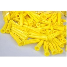 Karokstore Sarı Roket Dübel (10 Mm, 50 Adet)