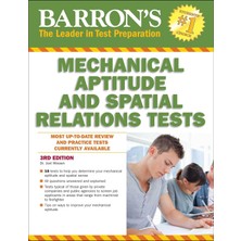 Karokstore Barron's Mechanical Aptitude And Spatial Relations Test, 3rd Edition