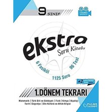Karokstore 9. Sınıf Exstra Soru Kitabı;1. Dönem Tekrarı