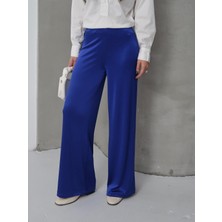 Paw Garage Kadın Evo Parlak Palazzo Pantolon