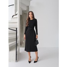 Paw Garage Kadın Arvia Modal Yan Bağlamalı Elbise