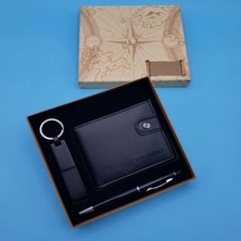 MiraLive Siyah Touchpen Kalem Anahtarlık ve Cüzdan