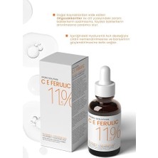 Karokstore Procsın Hydro Solution C E %10 C Vitamin + %0,5 Aydınlatıcı Ferulic Acid Serum, Leke Karşıtı, Anti-Aging, Nemlendirici ve Kolajen Destekli Cilt Bakımı, 30 ml