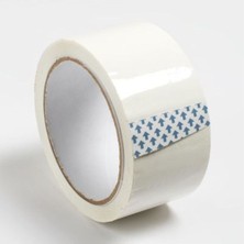 Beyaz Koli Bandı 45MMX100M Renkli Koli Bantı Beyaz Renk Hotmelt Yapışkanlı