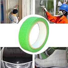 Renkli Maskeleme Kağıt Bant Boya Bandı 24MMX20MT Yeşil