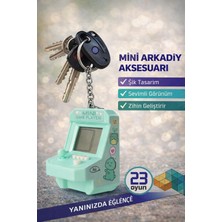 Hak-İş Oyuncak Mini Oyun Konsollu 23 Oyun Modüllü Tetris – Mint Yeşili Dino