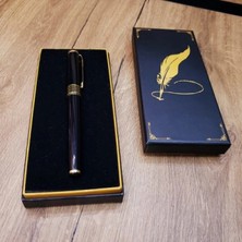 MiraLive Siyah Desenli Metal Kalem