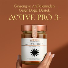 Apıfarm Active Pro 3+ | Polen + Ginseng + Ham Bal Karışımı 415G