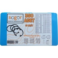 Segor Emniyet Segman Seti Dın 472 Iç Segman Seti 350 Adet