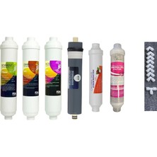 XForm Su Arıtma Cihazı Filtresi 6 Li Seti