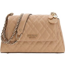 Guess Isemay Dönüştürülebilir Çapraz Askılı Kapaklı Kadın Kahverengi El Çantası HWGG9628210-PLC