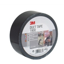 3m 1900 Duck Tape Tamir Kanal Bandı 50MM x 50MT Siyah Bant