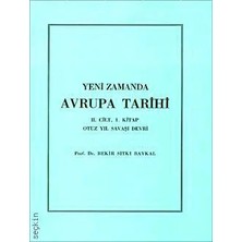 Türk Tarih Kurumu Yayınları Yeni Zamanda Avrupa Tarihi – 2 (1. Kitap)