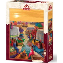 Karokstore Çiçek Limanı 1000 Parça Puzzle