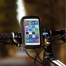 Karokstore Juo Bisiklet Motosiklet Telefon Tutucu Suya Dayanıklı Large Gidon Bağlantılı