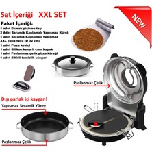 Eratec Elektrikli Pizza Taş Fırını Set Pm-27 – Xxl Komple Set (Türkiye Distribütörü)