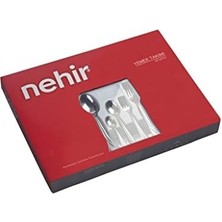 Karokstore Deniz Sade 12 Kişilik 60 Parça Çatal Kaşık Takımı