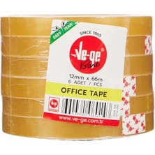 Karokstore Selefon Bant Offıce Tape 12X66 (6 Lı Paket)