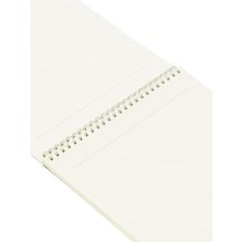 Karokstore Pastel Renk Bloknot, A4, 80 Yaprak, Düz Sayfa, Karton Kapak, Spiral Cilt, 70G Kağıt, Asorti Renkler, Tekli Paket