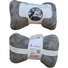 Karokstore Kemik Boyun Yastık 2'li Gri