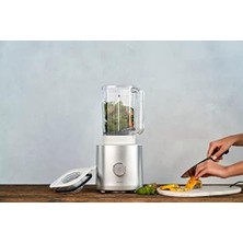 Karokstore Enfinigy Yüksek Performanslı Blender, 1600 Watt, 1,8 L, 6 Otomatik Program, Gümüş, Damga Dahil