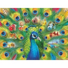 Karokstore 2000 Parça Tavus Kuşu Puzzle