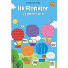 Karokstore Okula Hazırlanıyorum - Ilk Renkler Çıkartma Kitabım: 250 Çıkartma