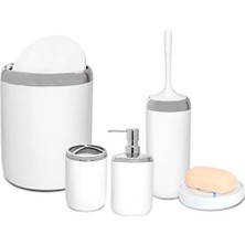 Karokstore Lima Xl Krom Dekorlu Seti/beyaz