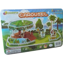 Hureggo 3D Puzzle ''carousel'' & 13,1 x 8.7 cm