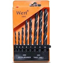 Karokstore W 3503, Hss Matkap Ucu Seti (8 Parça), Siyah/turuncu