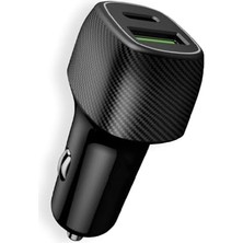 Karokstore Ac-85 Pd Charge 3.0 Usbx2 6A 38 Watt Araç Içi Hızlı Şarj Aleti Type C Girişli Araç Şarjı, Destomedya