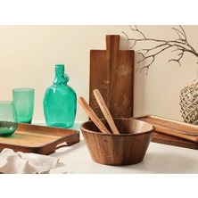 Karokstore Woodflower Akasya Sunum Tahtası 35 cm