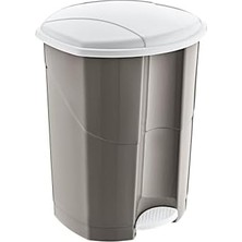 Karokstore 18 Lt Pedallı Çöp Kovası (10191) Bej