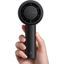 Karokstore Taşınabilir Taşınabilir Turbo Fan [16H Maksimum Soğutma Süresi], 5 Hızlı USB Şarj Edilebilir Mini Kişisel Pille Çalışan Küçük Cep Soğutma Fanı Kadınlar, Seyahat, Ev, Ofis, Plaj, Kirpik Için