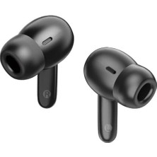 Karokstore Shaza Air8 4 Mikrofonlu Enc+Anc 400 Mah Tws Silikonlu Bluetooth Kulakiçi Kulaklık Siyah