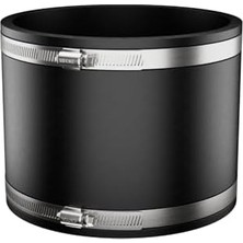 Karokstore Fernco 1056-66 6 Inç Dökme Demir/plastik/çelik Tesisat Bağlantıları Için Esnek Pvc Boru Bağlantıları Siyah