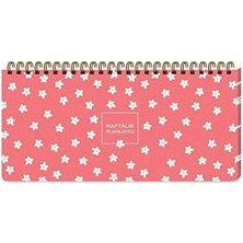 Karokstore 13X27 Haftalık Spiralli - Minik Papatya