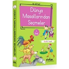 Karokstore 1. Sınıf Dünya Masallarından Seçmeler - 10 Kitap Takım-Heceli