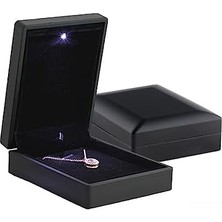 Karokstore mm Madam&matmazel Kadın Modası Işıklı Kolye Kutusu Hediye, Söz, Nişan, Evlilik, Teklif, Takı, Düzenleme, Organizer