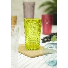 Karokstore Ews Akrilik Renkli 6'lı Uzun Bardak & Su Meşrubat Bardağı 750 ml (Büyük Boy & Cam Değildir)