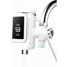 Karokstore Robo Taşınabilir Dijital Su Musluğu Tüm Bataryalara ve Musluk Tiplerine Uyumludur