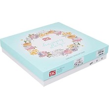 Karokstore Belinda  Çiçek DESENLI%100 Pamuk Nevresim Takımı, Lila, Tek Kişilik